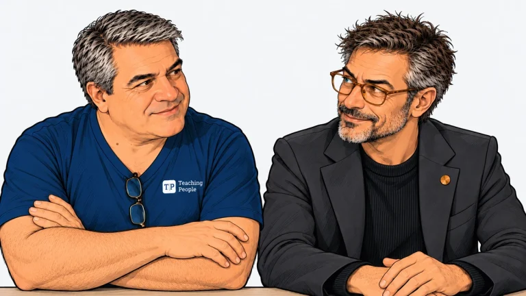 Javier Jiménez, en la ilustración del cómic